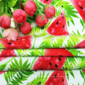 Wholesale Digital Printing Summer Fruit Designs 32s Knit Cotton Spandex Lycra Fabric